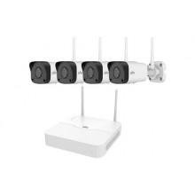 KIT/NVR301-04LS2-W/4*IPC2124LR3-F40W-D комплект видеонаблюдения WiFi 