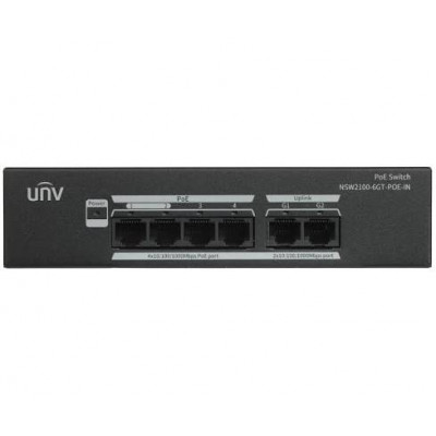 NSW2100-6GT-POE-IN 6-ти портовый PoE коммутатор